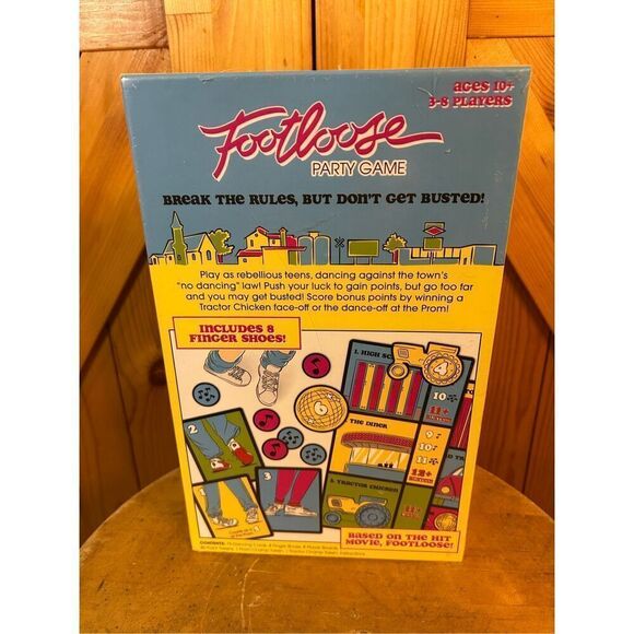 Footloose Board Game By Funko Game Party Game 3-8 Players Complete Game sealed ( - Picture 2 of 7